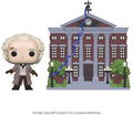 Pop Town Back To The Future - Pop Town Back To The Future Doc With Clock Tower - Collectibles