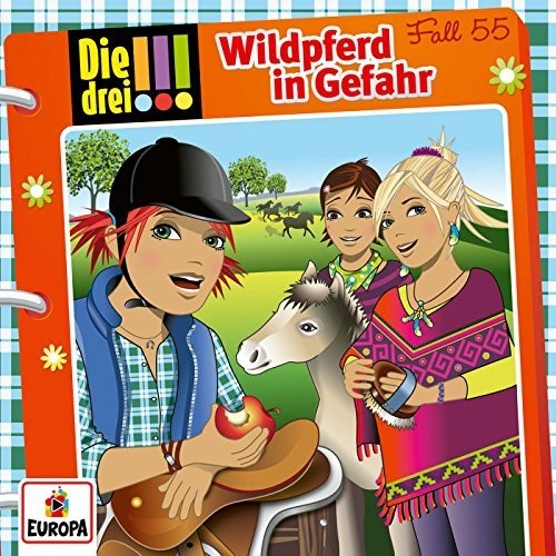 Die Drei - 055 / Wildpferd In Gefahr - Music CD