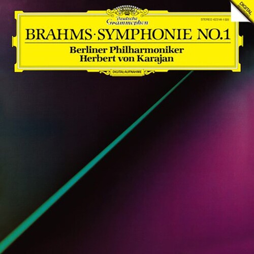Karajan,herbert Von / Berlin Philharmonic - Brahms Symphony No. 1 - Vinyl Record