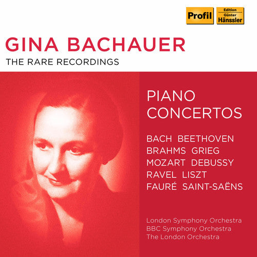 Bach,j.s. / Bachauer - Rare Recordings - Music CD