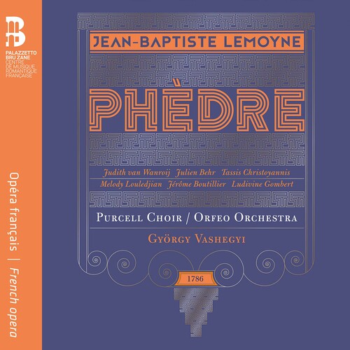 Lemoyne / Christoyannis / Gombert - Phedre - Music CD