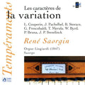 Couperin / Pachelbel / Frescobaldi - Caracteres De La Variation - Music CD