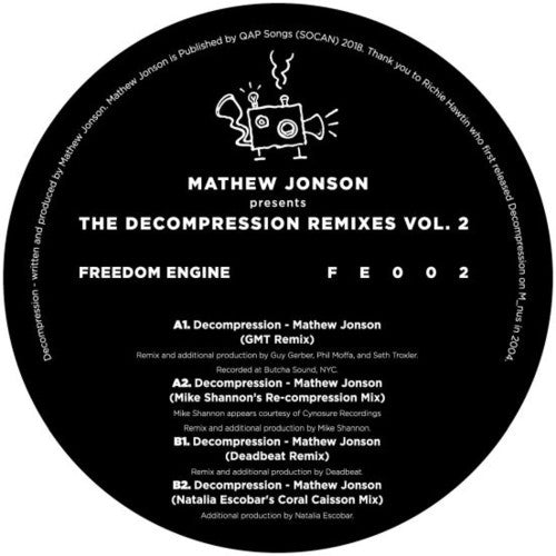 Jonson,mathew - Mathew Jonson Presents The Decompression Remixes 2 - Vinyl Record