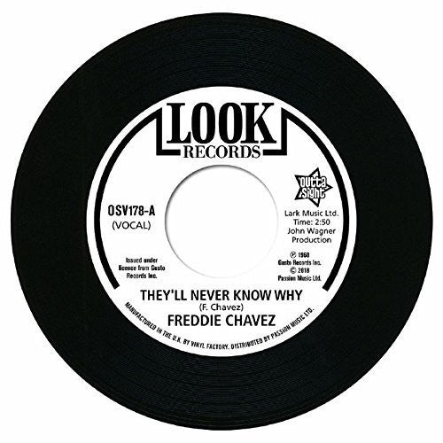 Chavez,freddie - They'll Never Know Why / Make Up Your Mind - Vinyl Record