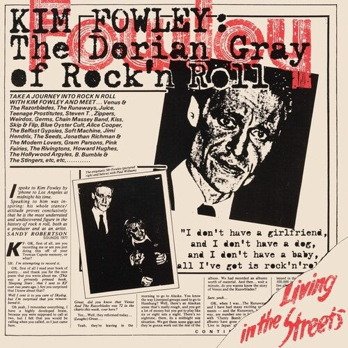 Fowley,kim - Living In The Streets - Vinyl Record