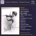 Powell / Tenaglia / Leclair / Handel / Beethoven - Complete Recordings Of Maud Powell 3 - Music CD