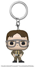 Funko Pop! Keychain: - The Office - Dwight Schrute - Collectibles