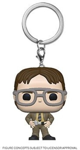 Funko Pop! Keychain: - The Office - Dwight Schrute - Collectibles