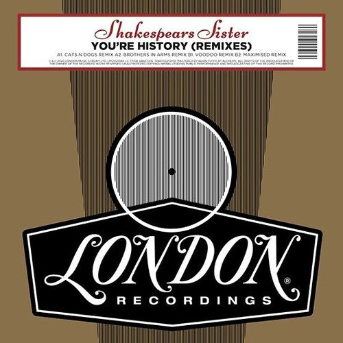 Shakespears Sister - You're History Remixes - Vinyl Record