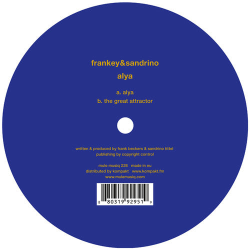 Frankey & Sandrino - Alya - Vinyl Record