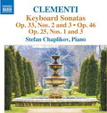 Clementi / Chaplikov - Keyboard Sonatas 1 & 3 - Music CD