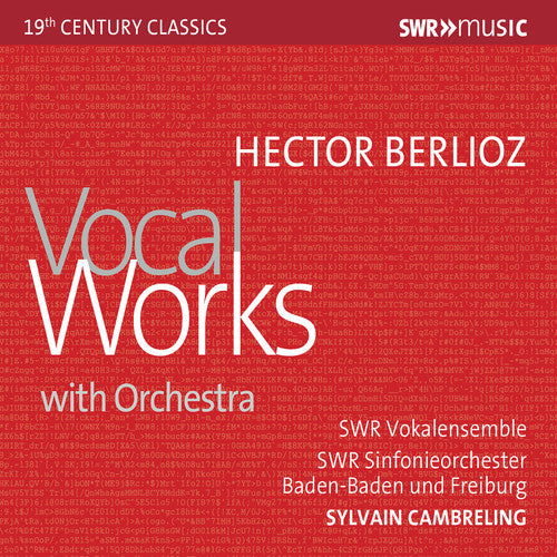 Berlioz / Holscher - Vocal Works With Orchestra - Music CD