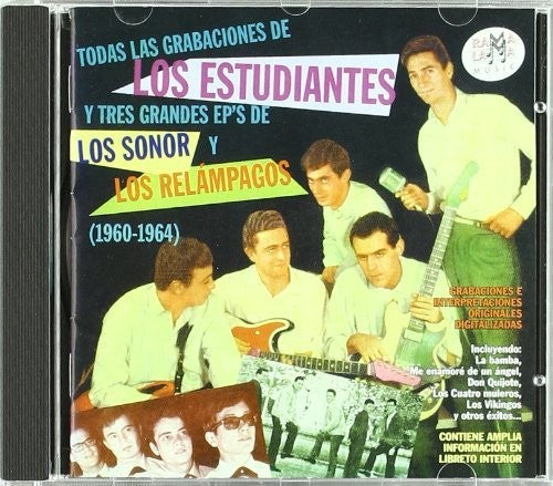 Estudiantes / Sonor / Relampagos - Todas Sus Grabaciones Y Grandes Ep's - Music CD