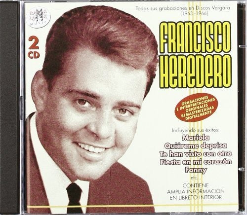 Heredero,francisco - Todas Sus Grabaciones En Discos Vergara 1963-1966 - Music CD