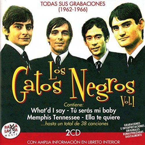 Los Gatos Negros - Todas Sus Grabaciones (1962-1966) Vol 1 - Music CD