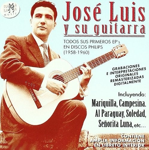 Luis,jose / Su Guitarra - Sus Primeros Ep's En Philips - Music CD