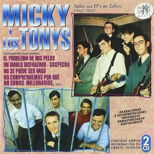 Micky Y Los Tonys - Todos Sus Ep's En Zafiro (1963-1967) - Music CD