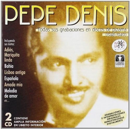 Denis,pepe - Todas Sus Grabaciones En Discos De Pizarra - Music CD