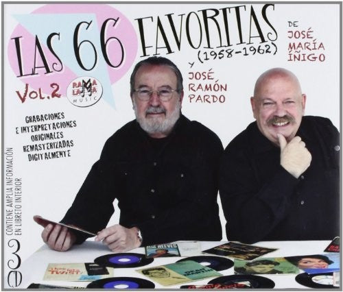 Las 66 Favoritas De Jm.inigo Y Jose Ramon Pardo V2 - Las 66 Favoritas De Jm.inigo Y Jose Ramon Pardo V2 - Music CD