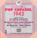 Los Numeros 1 Del Pop Espanol 1942 / Various - Los Numeros 1 Del Pop Espanol 1942 / Various - Music CD