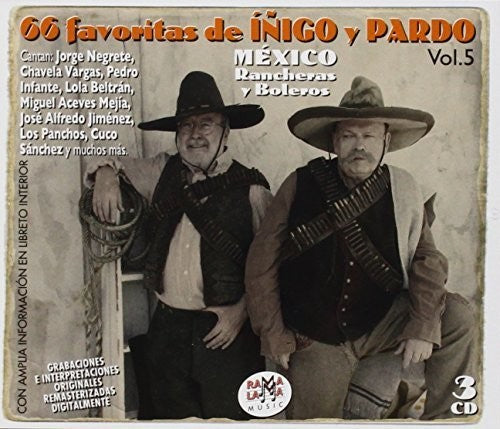 Las 66 Favoritas De Inigo Y Pardo Vol 5 Mexico - Las 66 Favoritas De Inigo Y Pardo Vol 5 Mexico - Music CD