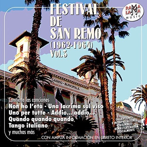 Festival De San Remo Vol 3 / Various - Festival De San Remo Vol 3 / Various - Music CD