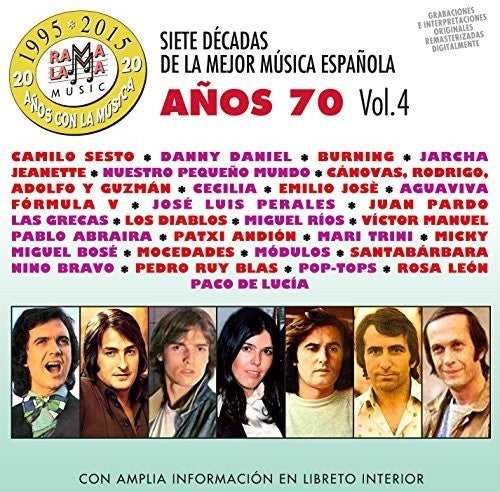 7 Decadas De La Mejor Musica Espanola Anos 70 V4 - 7 Decadas De La Mejor Musica Espanola Anos 70 V4 - Music CD