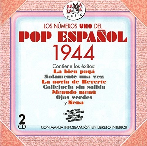 Los Numeros 1 Del Pop Espanol 1944 / Various - Los Numeros 1 Del Pop Espanol 1944 / Various - Music CD