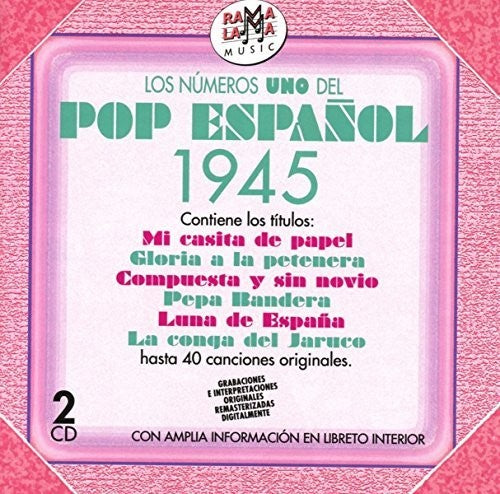 Los Numeros 1 Del Pop Espanol 1945 / Various - Los Numeros 1 Del Pop Espanol 1945 / Various - Music CD