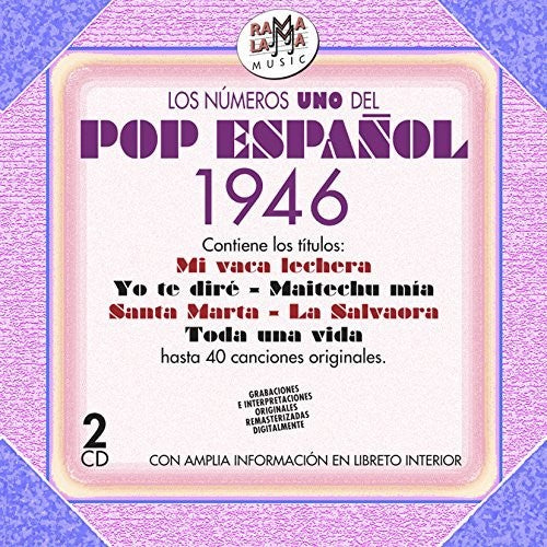 Los Numeros 1 Del Pop Espanol 1946 / Various - Los Numeros 1 Del Pop Espanol 1946 / Various - Music CD