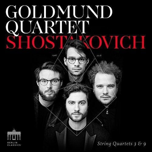 Shostakovich / Goldmund Quartet - String Quartets 3 & 9 - Music CD