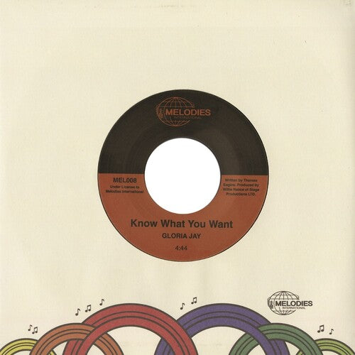 Jay,gloria - Know What You Want / I'm Gonna Make It - Vinyl Record