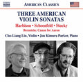 Lin / Harbison / Schoenfield - Three American Violin Sonatas - Music CD