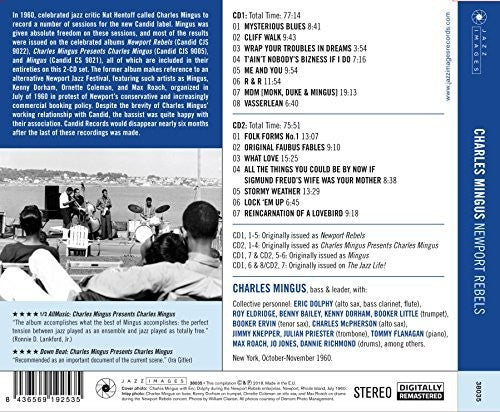 Mingus,charles - Newport Rebels (plus Presents + Mingus) - Music CD
