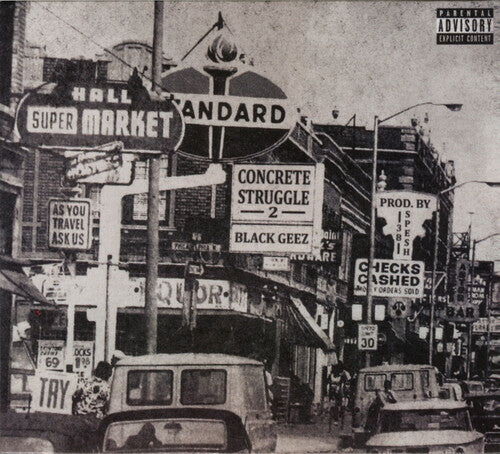 Black Geez - Concrete Struggles 2 - Music CD