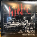 Maniac - War & Insanity - Vinyl Record