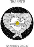 Nenor,obas - Warm Yellow Stickers - Vinyl Record