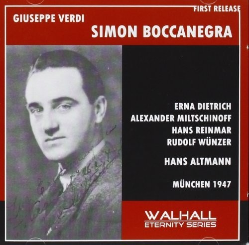 Reinmar - Simon Boccanegra - Music CD