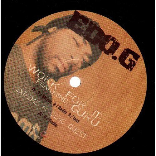 Edo.g. - Work For It / Situations - Vinyl Record