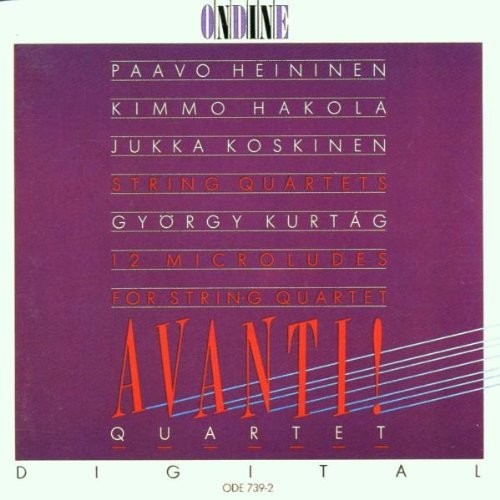 Oramo / Avanti String Quartet - Heininen Hakola Koskinen - Music CD