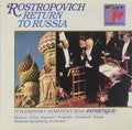 Rostropovich - Return To Russia - Music CD