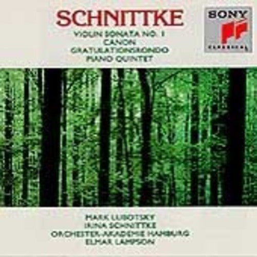 Lubotsky - Violin Sonata 1 - Music CD