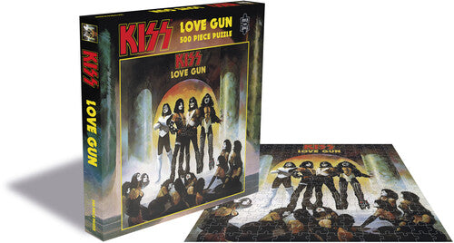 Kiss Love Gun (500 Piece Jigsaw Puzzle) - Kiss Love Gun (500 Piece Jigsaw Puzzle) - Games