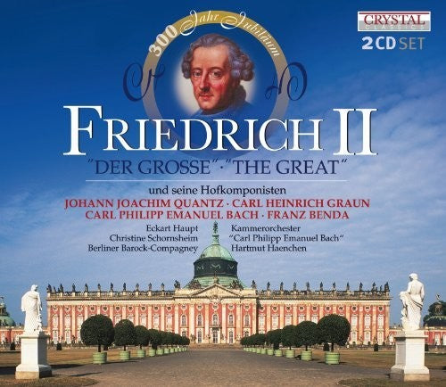 Quantz / Graun / Bach / Benda - Friedrich Ii - Der Grosse - Music CD