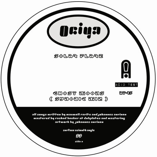 Ociya Aka Patricia & Tin Man - Acid Test 015 - Vinyl Record