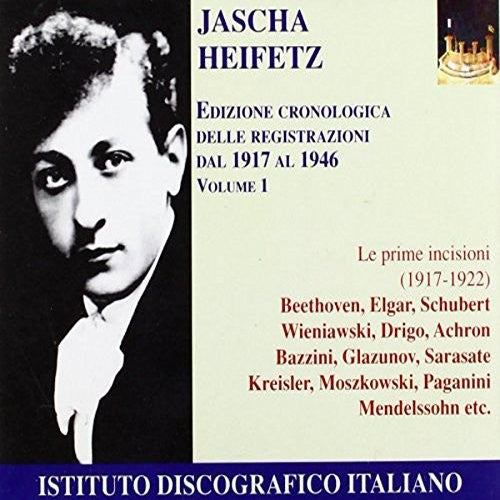 Heifetz,jascha - Violin Recital - Music CD
