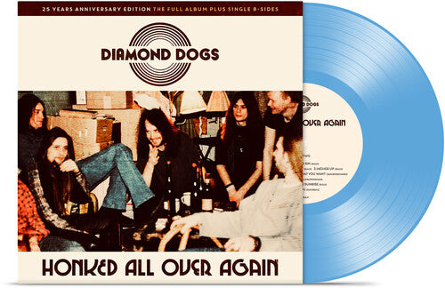 Diamond Dogs - Honked All Over Again - Solid Blue - Vinyl Record