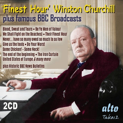 Winston Churchill / Bbc Bulletins - Finest Hour Winston Churchill's Greatest Speeches - Music CD