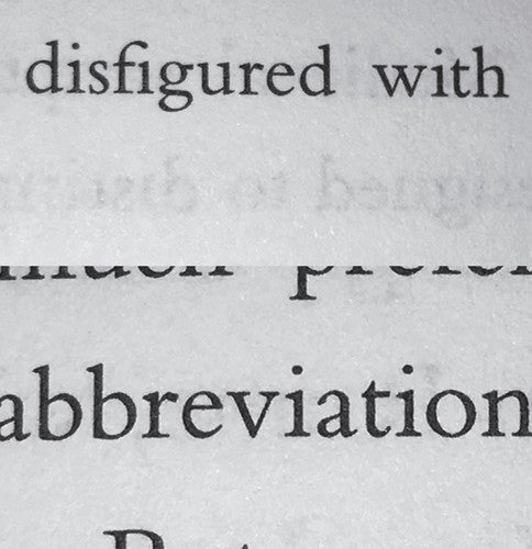 Mp Hopkins / Harwood,mark - Disfigured With Abbreviations - Vinyl Record