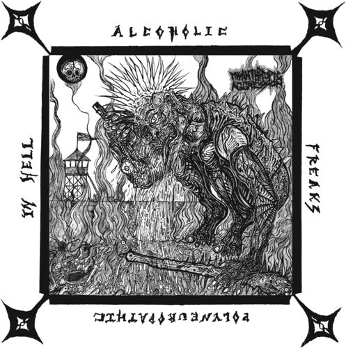 Misanthropic Aggression - Alcoholic Polyneuropathic Freaks In Hell - Vinyl Record